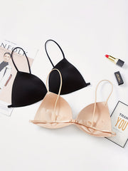 2pcs Girls Camisole Bras Skin Breathable Soft Bralette Underwear