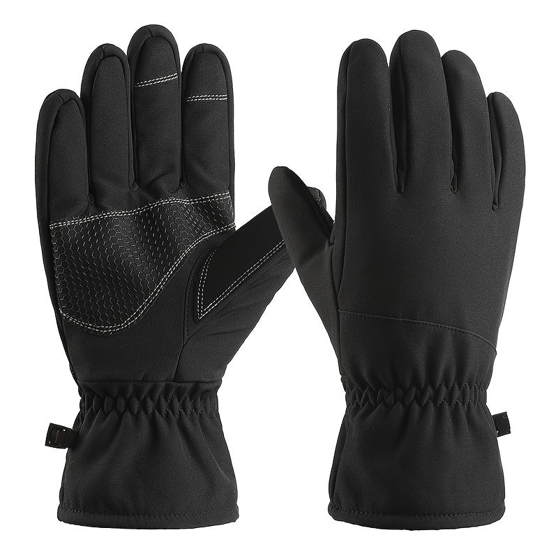 Men's Camouflage Full Gloves Velvet Warm Windproof Touch Screen Gloves