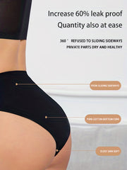 3pcs Mixed Period Panties Comfy & Breathable Leak-proof Physiological Underwear