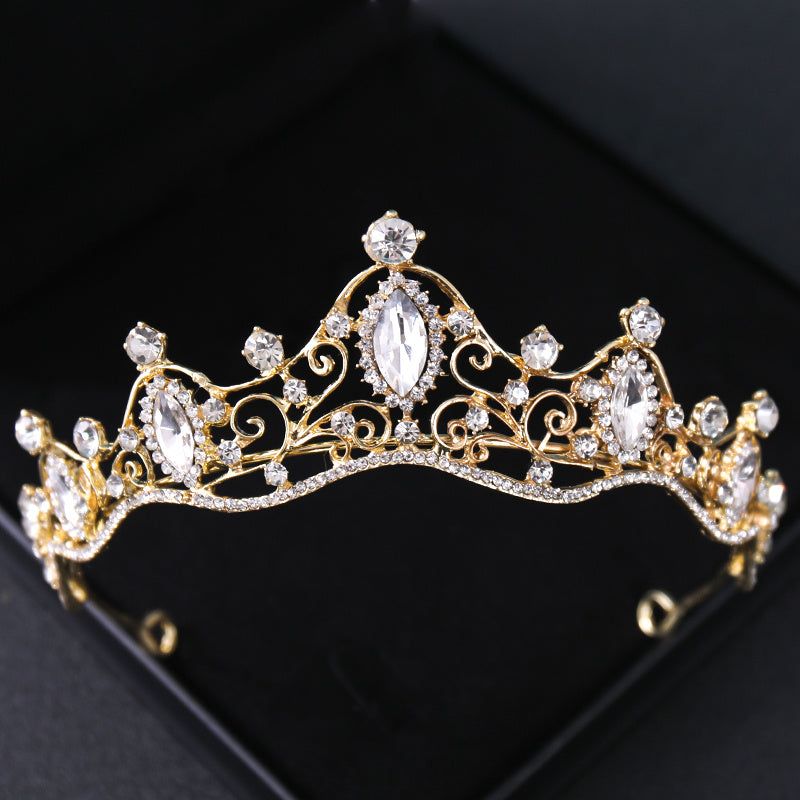 Bride Tiara Crown Jewelry Wedding Hair Tiara Crystal Birthday Hairband