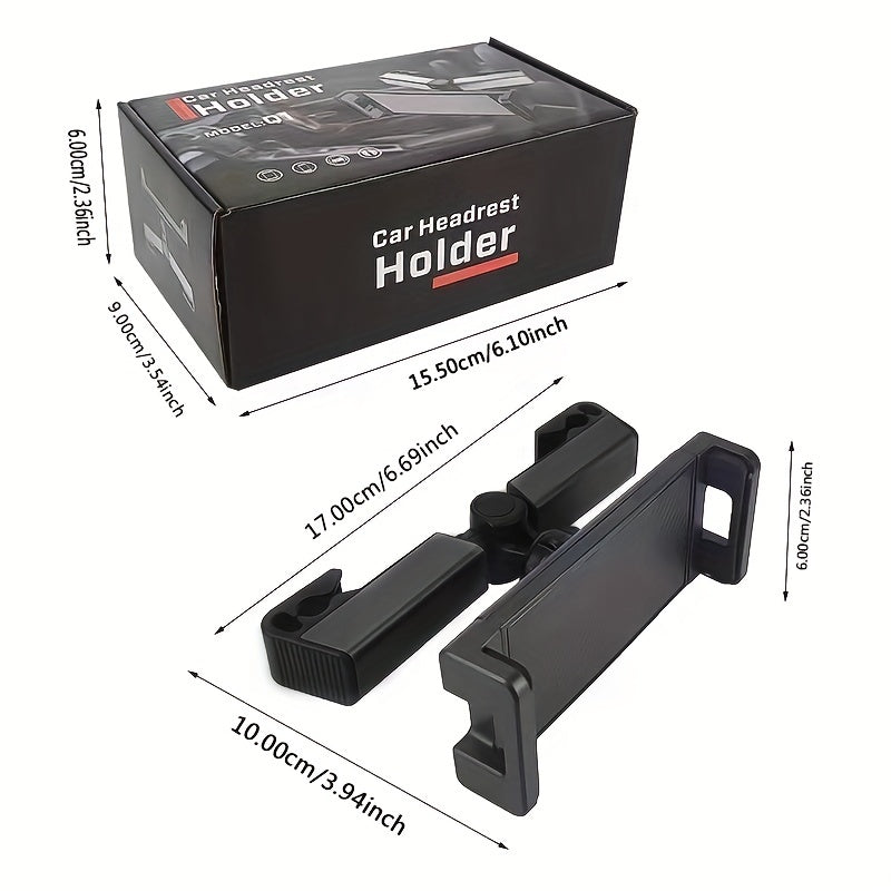 Tablet Computer Bracket for Car Backrest Pillow, Rotated Bracket