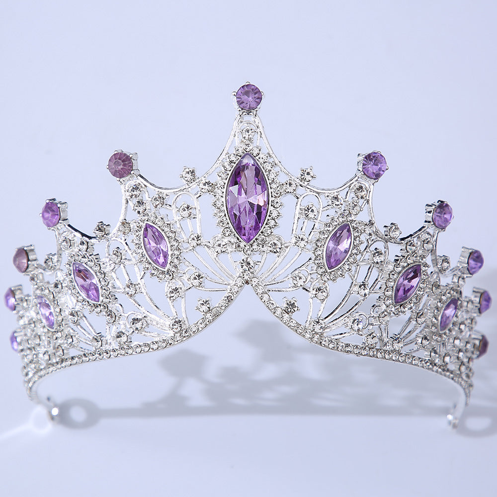 Crystal Crown Hairband Headband Party Favor Decorations Princess Tiara