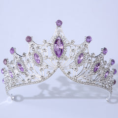 Crystal Crown Hairband Headband Party Favor Decorations Princess Tiara