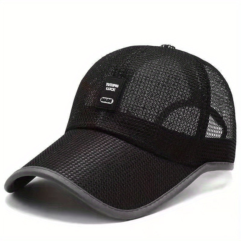 Breathable Mesh Baseball Cap For Men