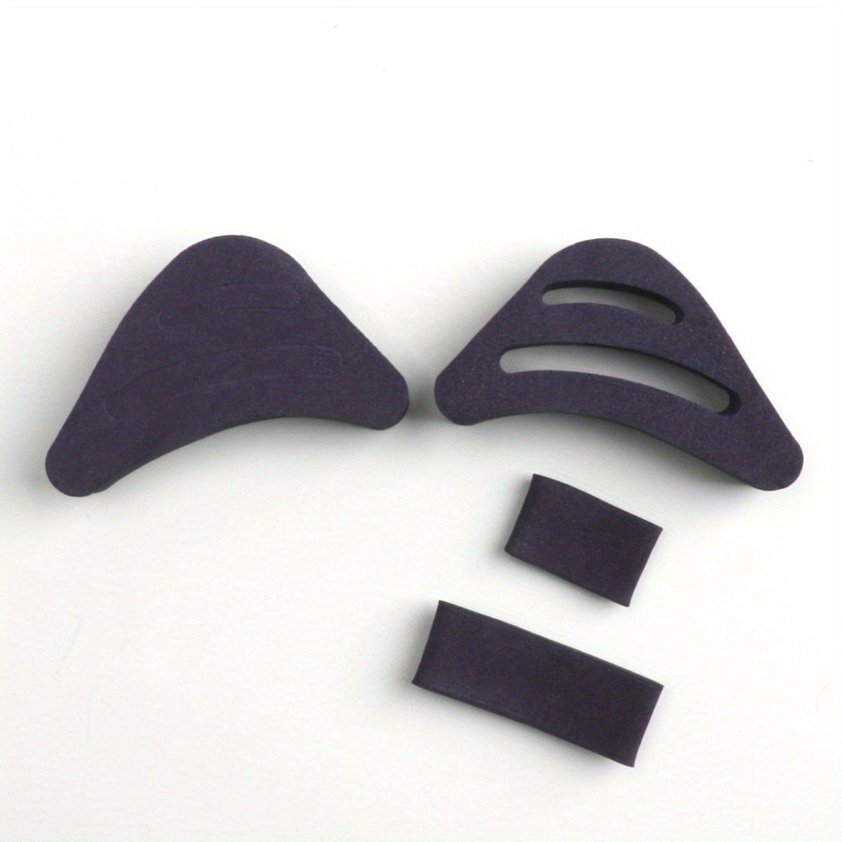 1pair Toe Plugs Sponge High Heels Soft Anti Pain Round Toe Pointed Toe