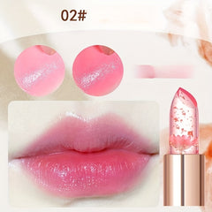 Golden Foil Jelly Lipstick Moisturizing Waterproof Lip Balm
