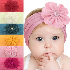 1pc Newborn Baby Flower Headbands Hair Accessories Set