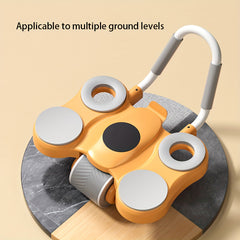 Automatic Rebound Ab Roller with Elbow Pads for Fitness