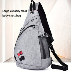 Large Capacity Sling Bag Chest Bag Shoulder Bag for Men and Women