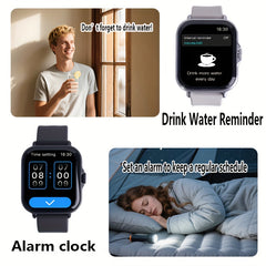 HD Touchscreen Smartwatch, Calling, Alerts, Music Playback