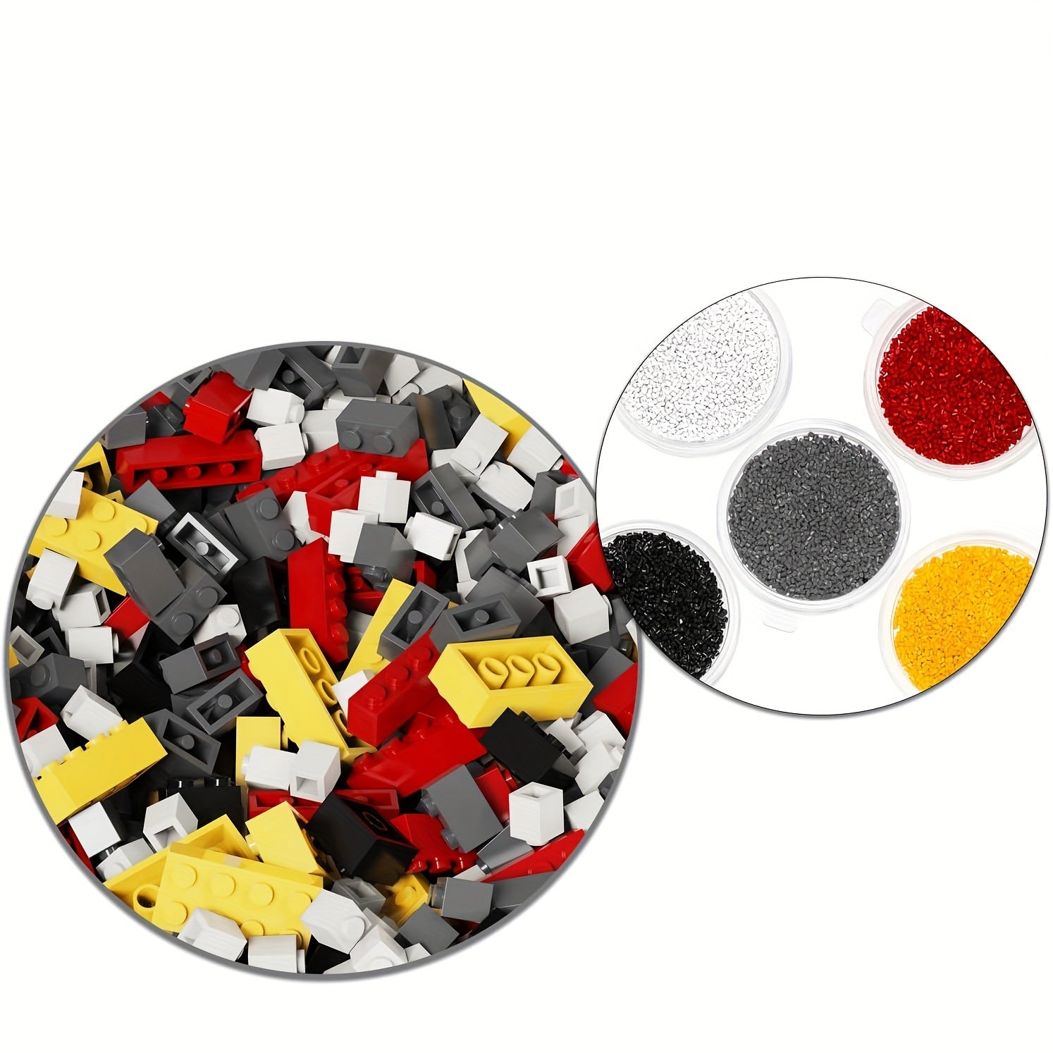 100pcs Building Bricks Set Educational Toy Blocks for Kids Ages 6