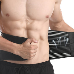 Elastic Waistband Mesh Compression Support Sports Belt