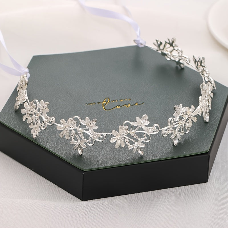 Bridal Headpiece Wedding Hair Accessories Rhinestone Headband Women Girls
