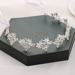 Bridal Headpiece Wedding Hair Accessories Rhinestone Headband Women Girls