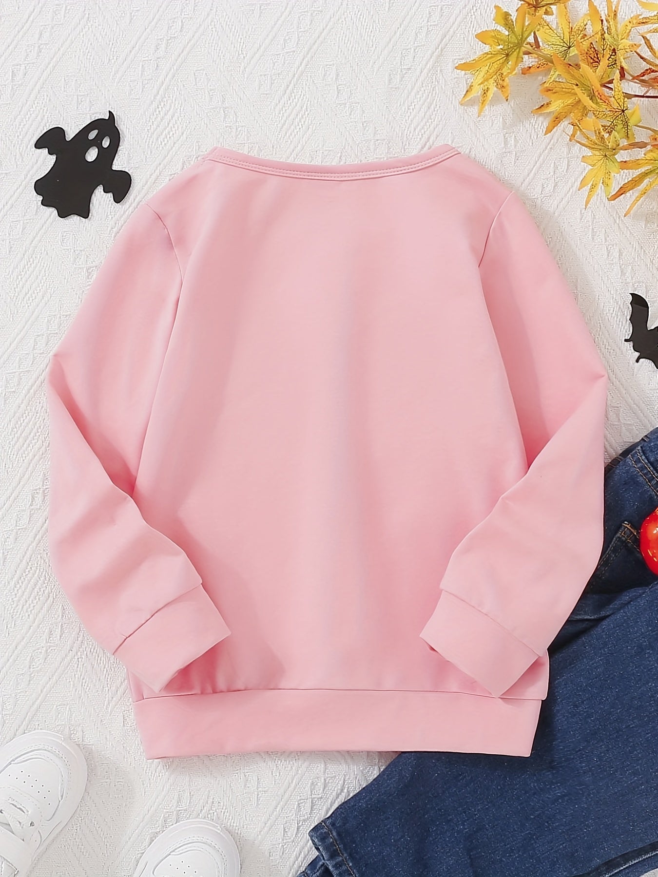 Halloween Baby Girls Sweatshirt Tops Cartoon Print Pullover