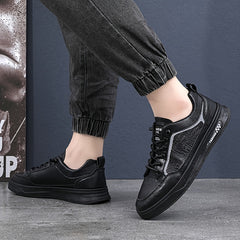 Men's Lightweight Casual Skate Shoes Outdoor Walking Sneakers