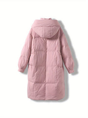 Warm Over The Knee Puffer Jacket for Winter Outdoor Sports
