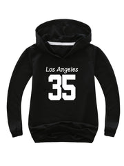 Girls Pullover Hooded Sweatshirt for Autumn Winter