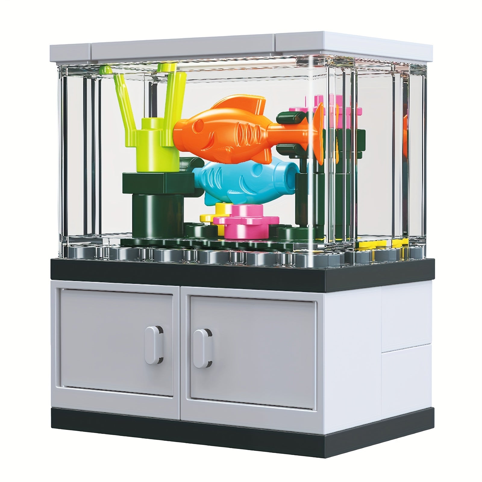 Aquarium Tank Building Blocks Set - Shapes for Free Assembly
