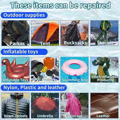 TPU Pool Patch Repair Kit - 2m - For Air Mattress, Pool, Bounce House, Tent