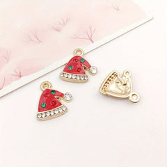 DIY Jewelry Pendants Christmas Tree Decoration Key Chain Ornament
