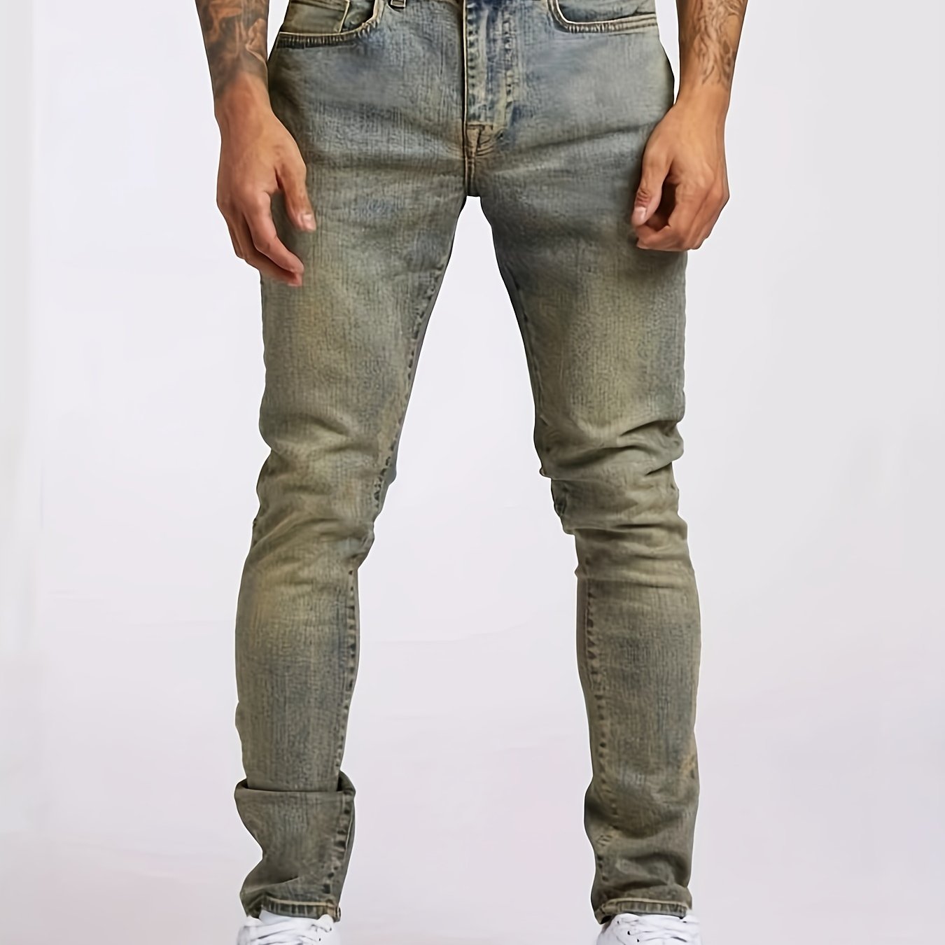 Vintage Slim Fit Stretch Jeans
