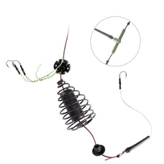Stainless Steel Bait Cage with 3 Hooks 50g and 60g