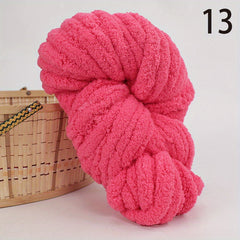 Chenille Yarn Soft Arm Knitted Crochet Giant Blanket DIY Home Decor