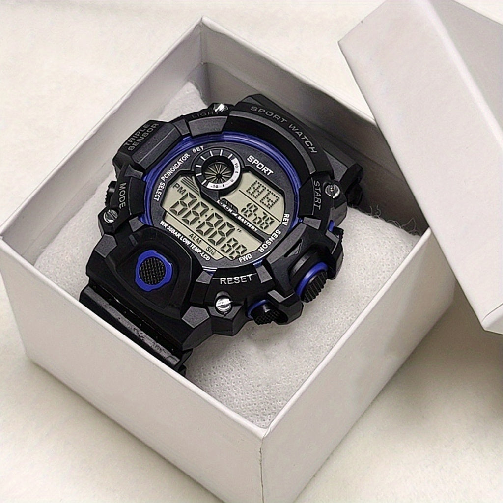 Outdoor Sports Electronic Watch Waterproof Luminous Anti-fall