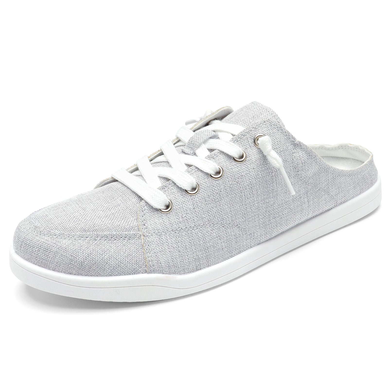 STQ Women's Laceless Walking Shoes Lightweight Slip on Work Sneakers