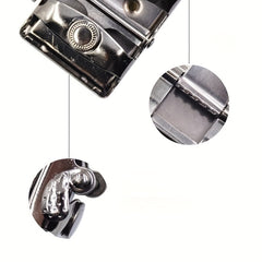 Vintage Fastener Automatic Waistband Accessory Metal For Men