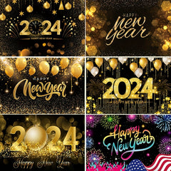Year Banner Hanging Cloth Year Party Decoration Supplies