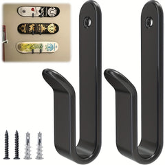 Horizontal Snowboard Wall Mount Clips, Snowboard Storage Rack