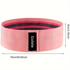 3pcs Yoga Resistance Bands 3 Levels Non-slip Fitness Stretching Rope