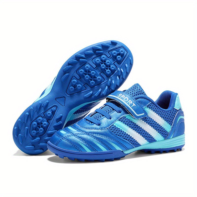 Kids Athletic TF Soccer Cleats Lightweight Comfortable Sports Shoes