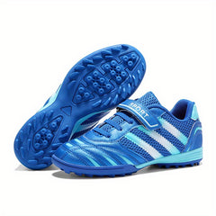 Kids Athletic TF Soccer Cleats Lightweight Comfortable Sports Shoes