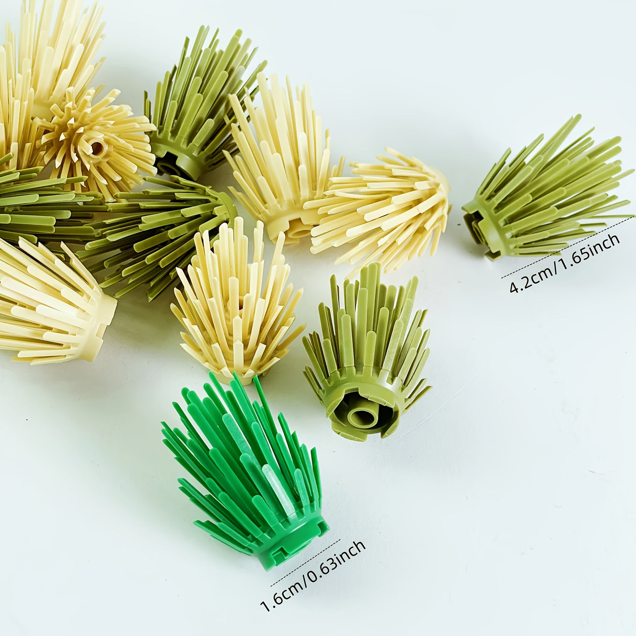 5pcs Farm Grass & Shrubbery Garden Set Educational Toys