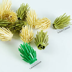 5pcs Farm Grass & Shrubbery Garden Set Educational Toys