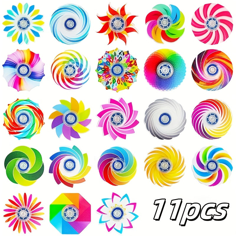 Mini Windmill Fidget Spinner Toys, Party Favor, Easter Basket Treats