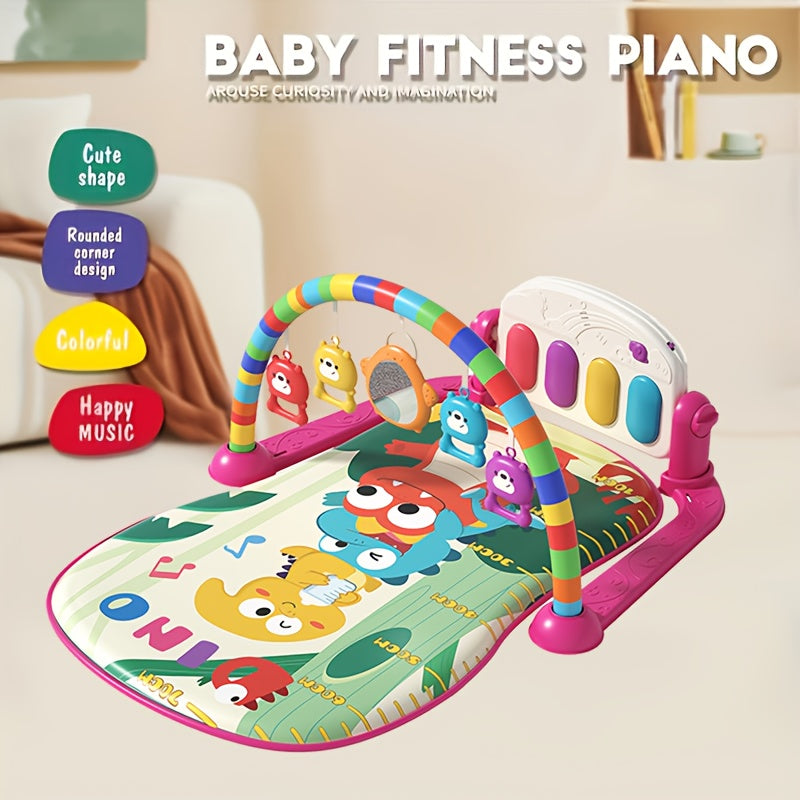 5pcs Early Childhood Game Mats Set with Box and Music Pedal