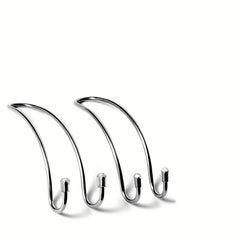 2pcs Car Seat Headrest Hooks Stainless Steel U Type Car Organizer