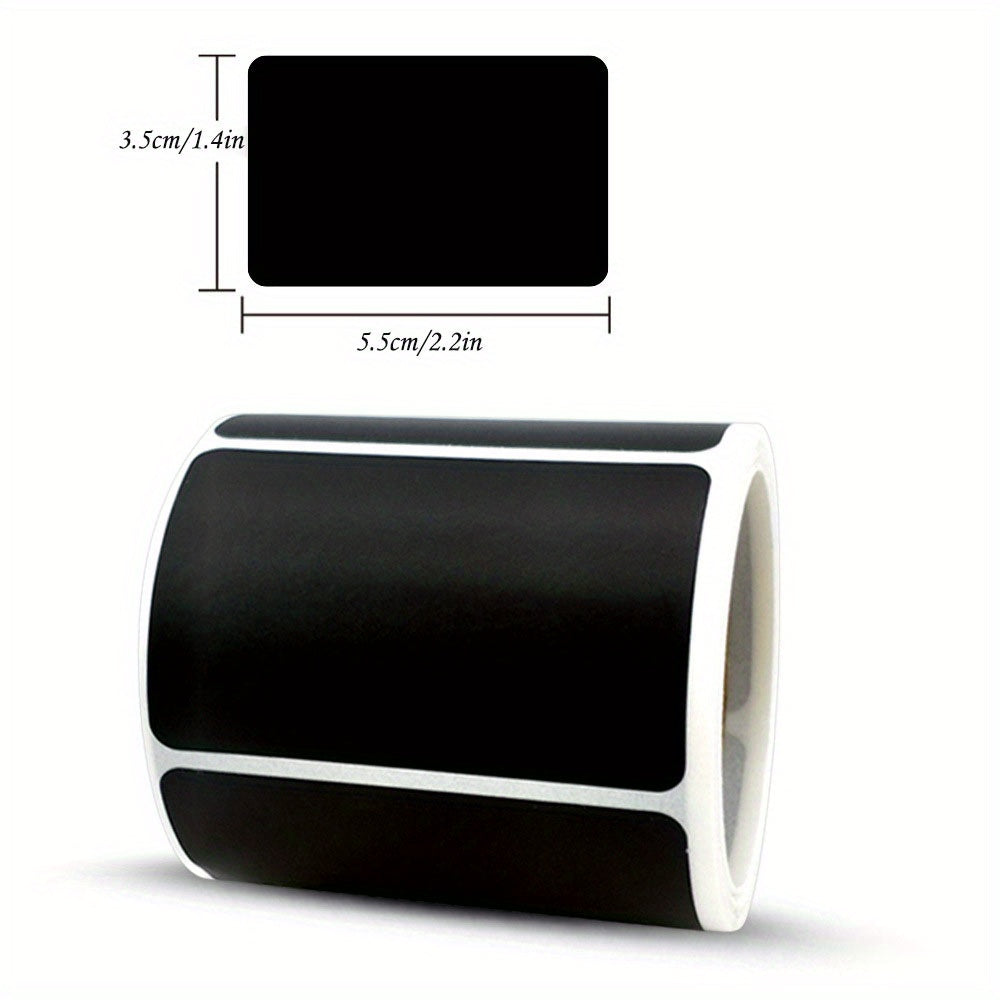 120Pcs Roll Rewritable PVC Blackboard Stickers Waterproof Labels
