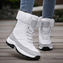 Women's Snow Boots Warm High Top Hiking Boots