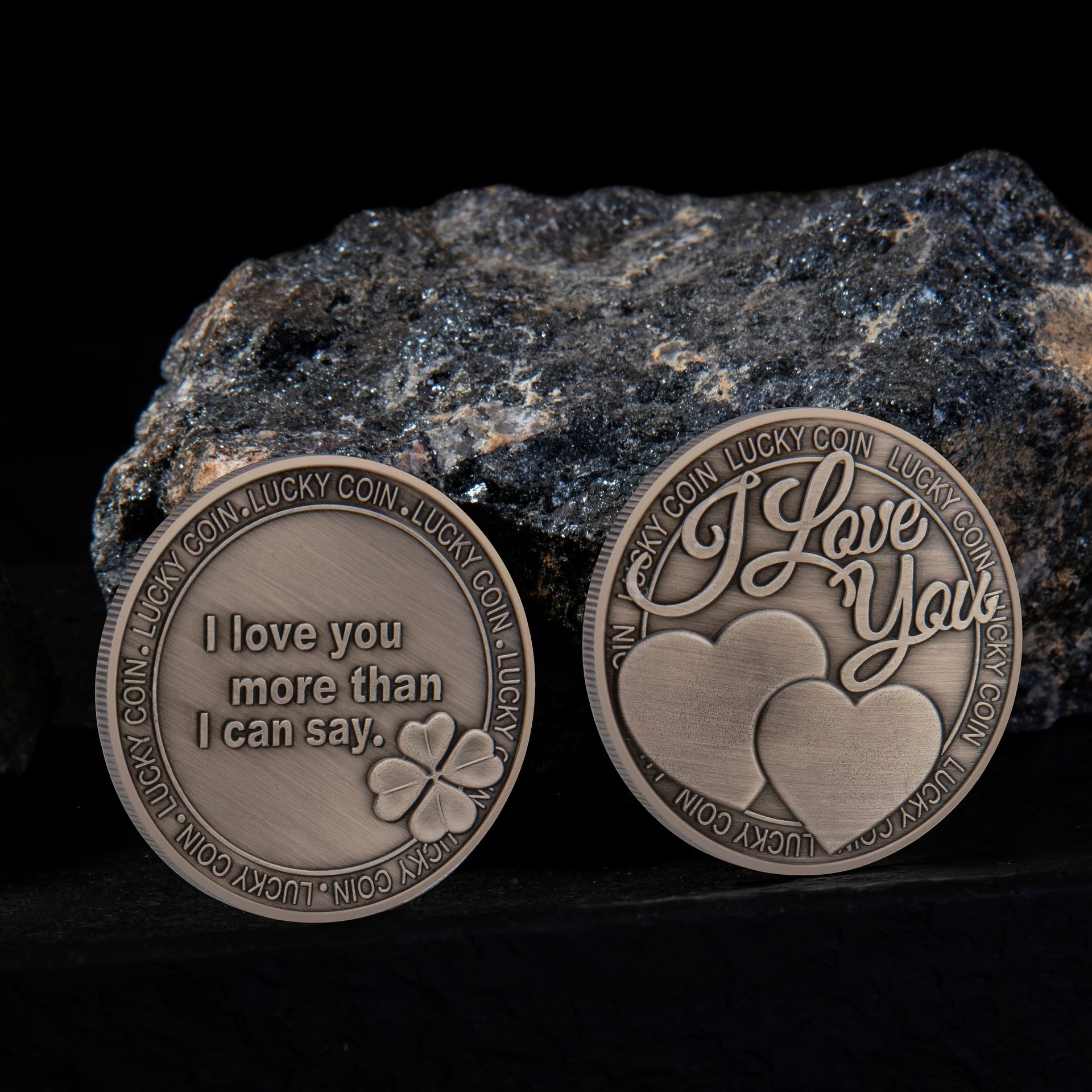 Romantic Lucky Love Coin for Birthdays
