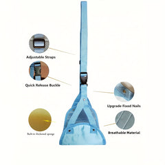 Airplane Footrest Hammock Leg Rest Travel Accessory