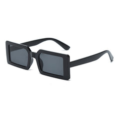 Vintage Women's Rectangular Sunglasses Small Frame Eyewear