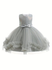 Sequins Tutu Flower Girl Princess Dress for Little Girls