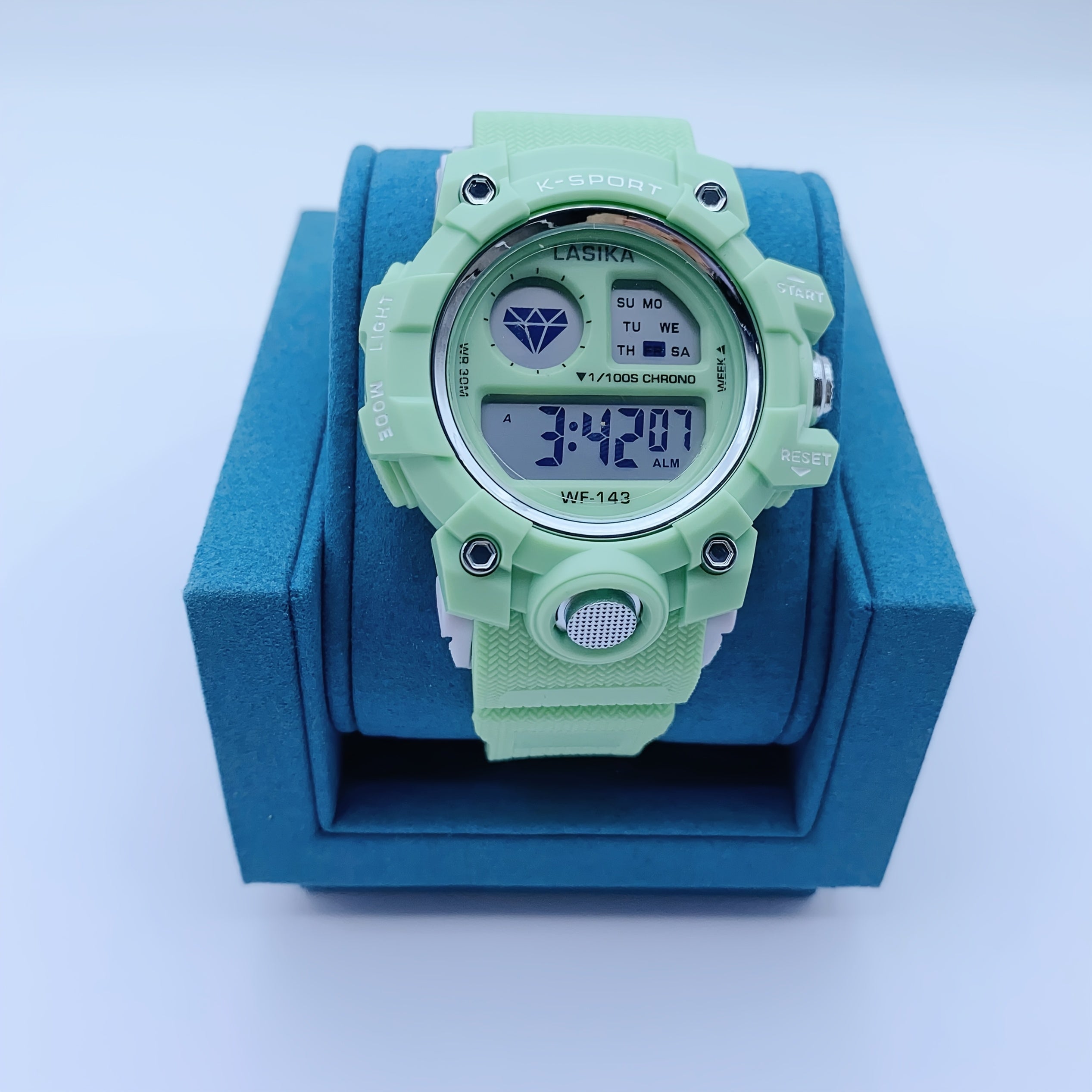 Kids Waterproof Digital Watch, Boys and Girls Wristwatch with Alarm, Ages 8-16