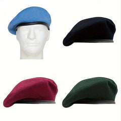 Vintage US Military Style Wool Beret Men's Wool Beret