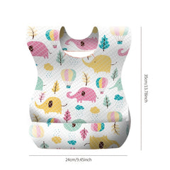 10pcs Disposable Baby Bibs Individually Packed